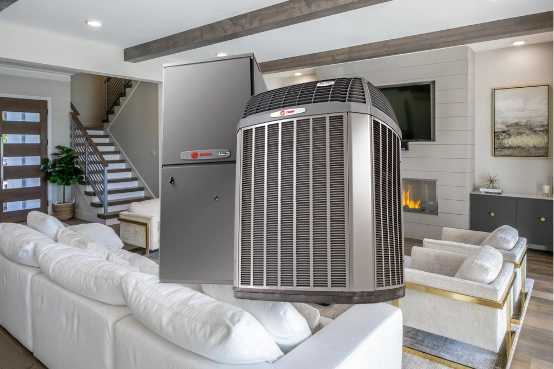 thermopompe et fournaise