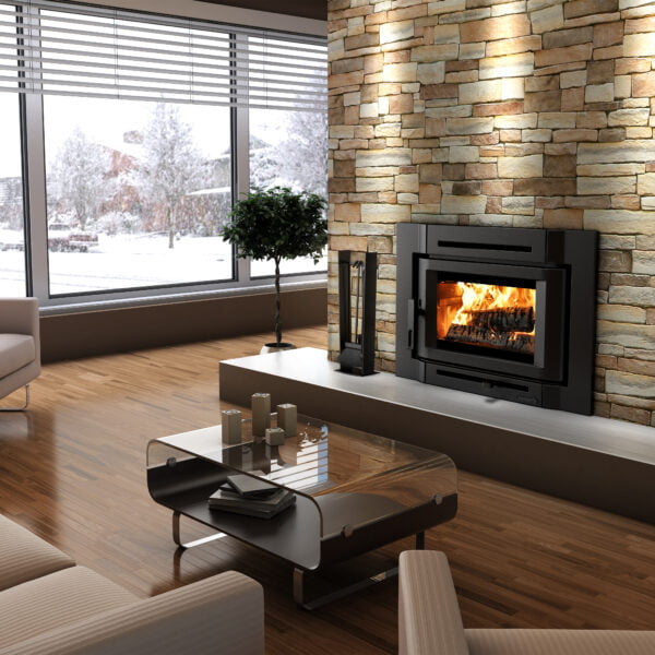 ENERZONE DESTINATION 2.3 ENCASTRABLE À BOIS