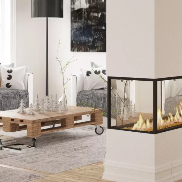 Foyer au Gaz PENINSULA 120 de Lyric