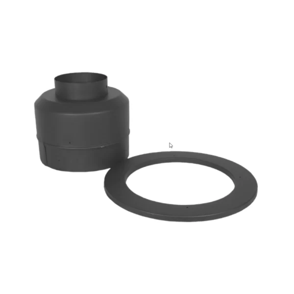 Support de finition rond avec finition amovible Secure Temp ASHT