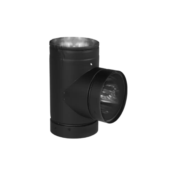 Té à double paroi secure black