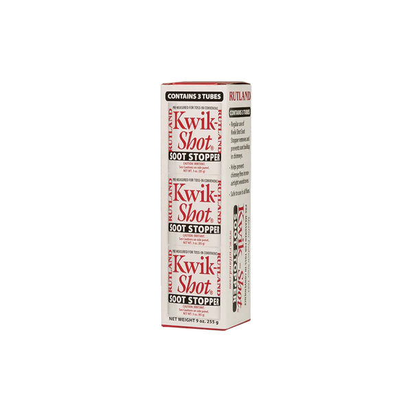 Cannes à jeter avec bouchon anti-suie Kwik-Shot® de Rutland