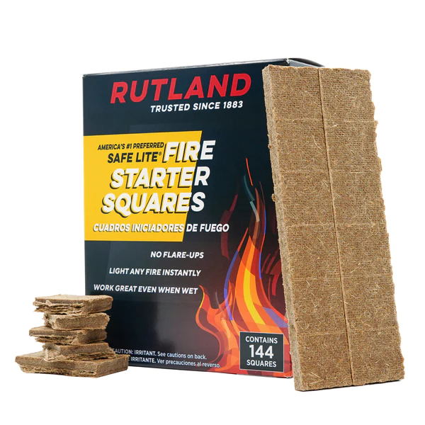 Carrés allume-feu Safe Lite® de Rutland
