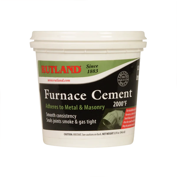 Ciment de poêles Rutland 32 oz