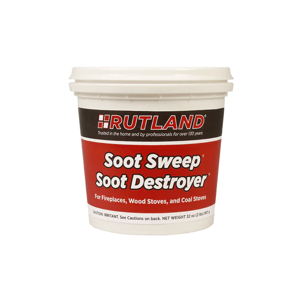 Dissolvant de suie Soot Sweep de Rutland 2 lbs