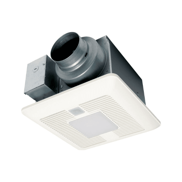 Ventilateur ponctuel de précision WhisperSense DC avec lampe à DEL et technologie exclusive de détection intelligente de Panasonic