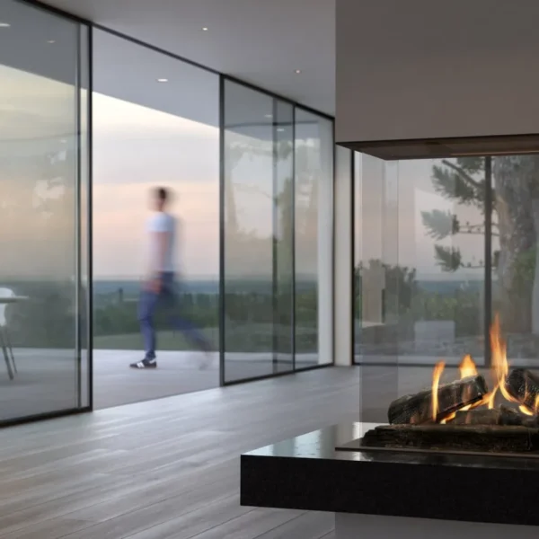 Foyer au Gaz Séparateur de Pièces Sky Small Room Divider de Element 4