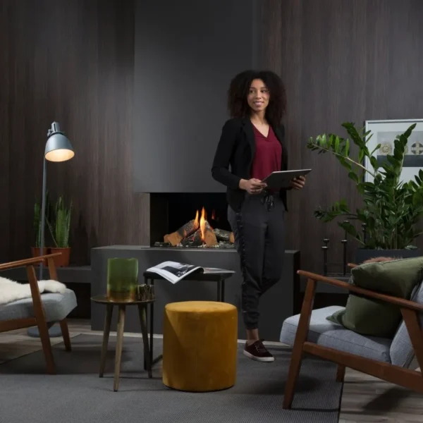 Foyer au Gaz en Baie Summum 70 3/S de Element 4