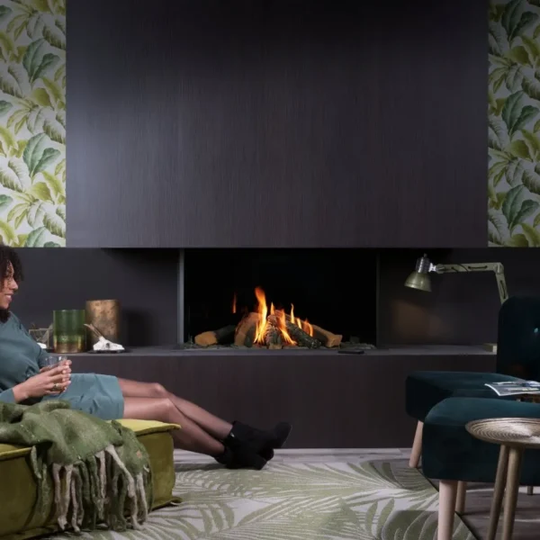 Foyer au Gaz en Bay Summum 100 3/S de Element 4