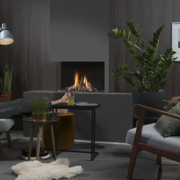 Foyer au Gaz en Coin Summum 70 C de Element 4