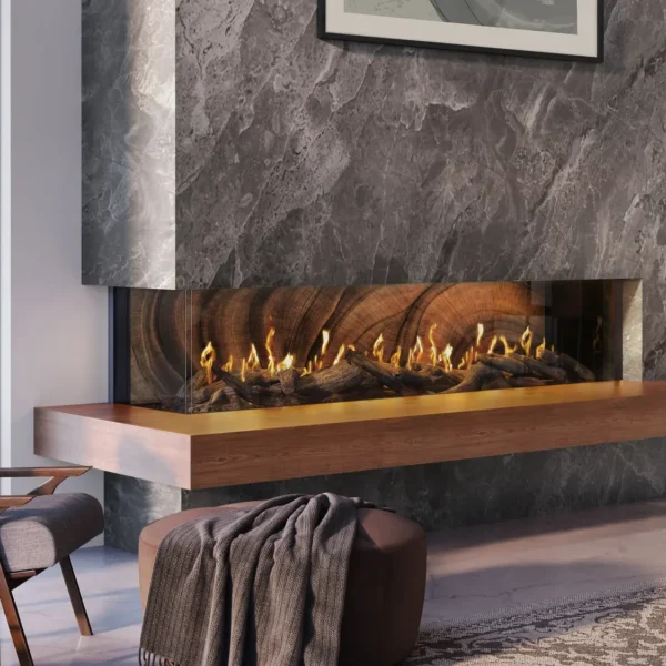 Foyer au Gaz en Coin Enlight de Stellar